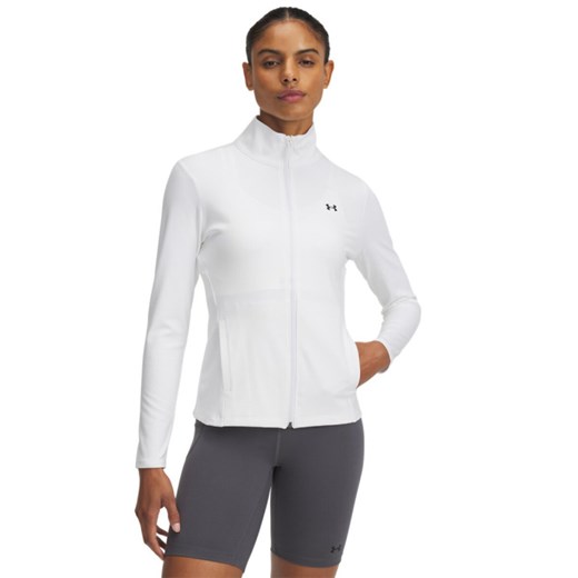 Damski longsleeve treningowy rozpinany Under Armour Motion Jacket Emea - biały Under Armour XS okazja Sportstylestory.com