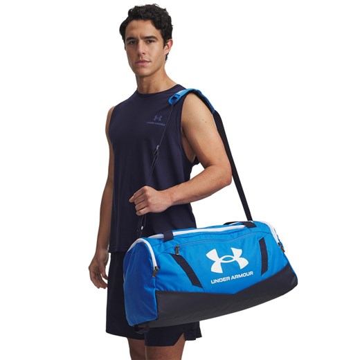 Torba treningowa uniseks Under Armour UA Undeniable 5.0 Duffle SM - niebieska ze sklepu Sportstylestory.com w kategorii Torby sportowe - zdjęcie 184216704