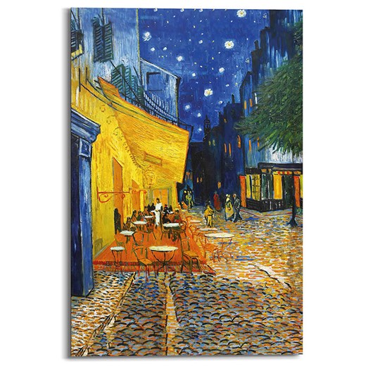 Orangewallz Druk artystyczny "Van Gogh - café de nuit" Orangewallz 60x90 cm okazyjna cena Limango Polska