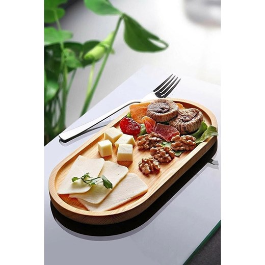 Violeta Home Taca w kolorze jasnobrązowym - 27 x 12,5 cm ze sklepu Limango Polska w kategorii Misy i tace dekoracyjne - zdjęcie 184217401