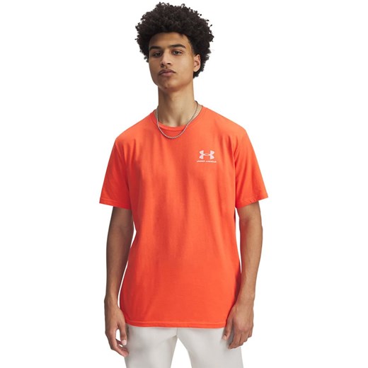 Under Armour Koszulka w kolorze pomarańczowym ze sklepu Limango Polska w kategorii T-shirty męskie - zdjęcie 184217571