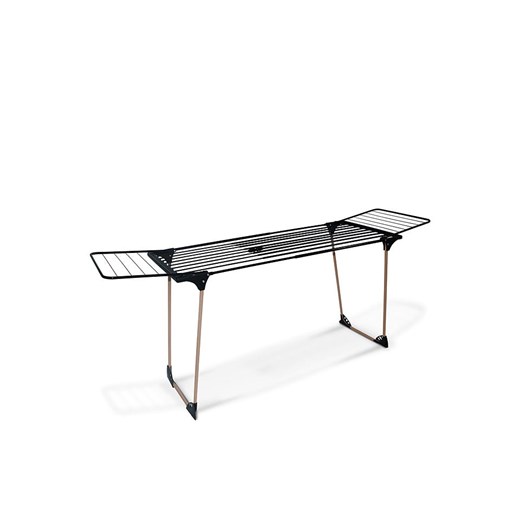 Vitapur Suszarka &quot;XXL&quot; w kolorze czarno-beżowym na ubrania - 210 x 85 x 56,5 cm ze sklepu Limango Polska w kategorii Akcesoria łazienkowe - zdjęcie 184217750