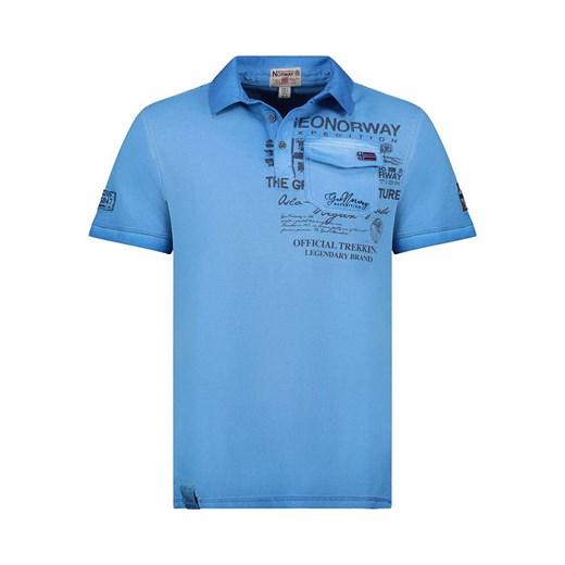 T-shirt męski Geographical Norway z krótkim rękawem 