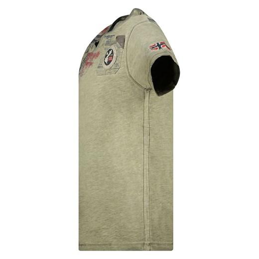 T-shirt męski Geographical Norway bawełniany 