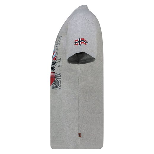 Geographical Norway t-shirt męski młodzieżowy z krótkim rękawem wiosenny 