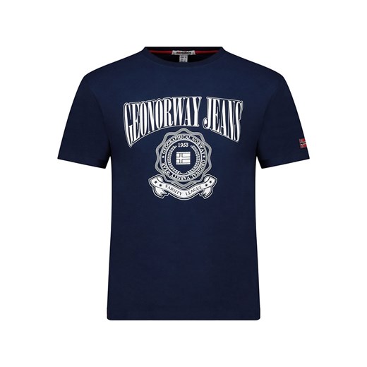 T-shirt męski Geographical Norway z krótkim rękawem 