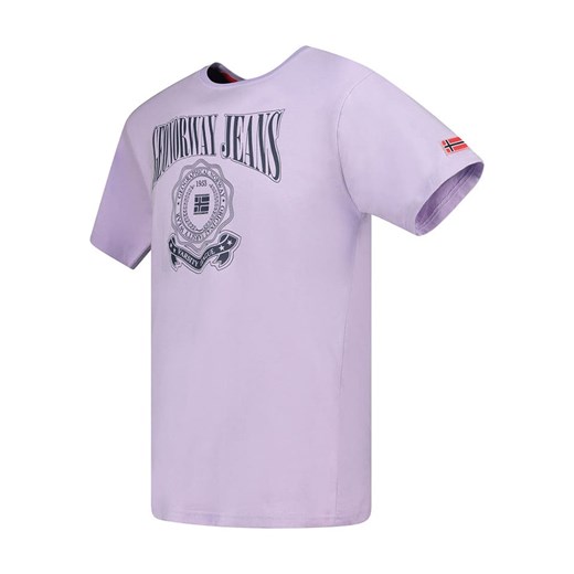 T-shirt męski Geographical Norway z krótkimi rękawami 