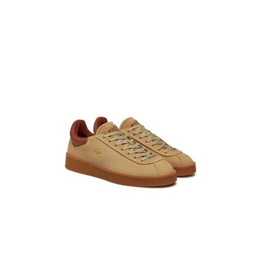 Sneakersy Lacoste Baseshot Premium 7-48SMA0007 Brązowy Lacoste 45 eobuwie.pl