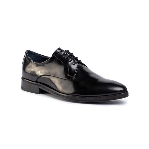 JOOP! Półbuty Serafino 4140004412 Czarny ze sklepu MODIVO w kategorii Buty eleganckie męskie - zdjęcie 184218823