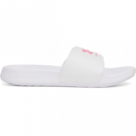 Damskie klapki Under Armour UA W Ignite Select - białe ze sklepu Sportstylestory.com w kategorii Klapki damskie - zdjęcie 184221150