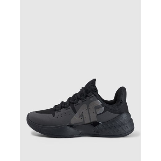 Męskie buty halowe 4F Destroyer 4FRSS25FSPOM165 - czarne ze sklepu Sportstylestory.com w kategorii Buty sportowe męskie - zdjęcie 184221294