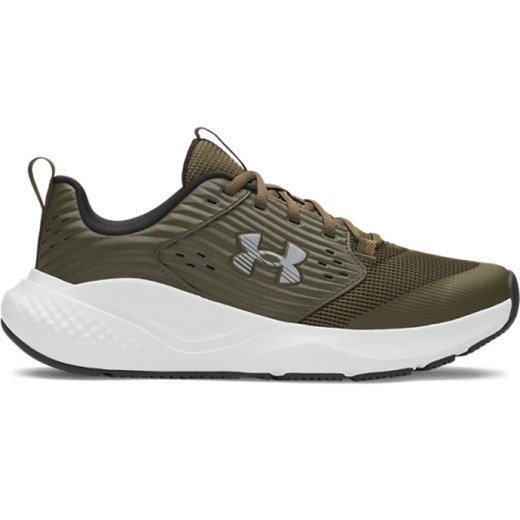Męskie buty treningowe Under Armour UA Charged Commit TR 4 - zielone ze sklepu Sportstylestory.com w kategorii Buty sportowe męskie - zdjęcie 184221390