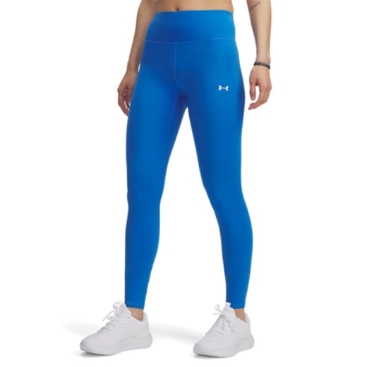 Damskie legginsy treningowe Under Armour Motion Legging Emea - niebieskie ze sklepu Sportstylestory.com w kategorii Spodnie damskie - zdjęcie 184221423