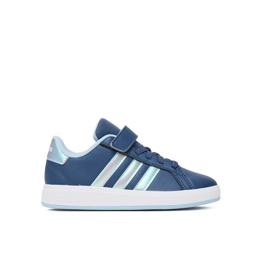 Sneakersy adidas Grand Court 2.0 JR6118 Granatowy ze sklepu eobuwie.pl w kategorii Buty sportowe dziecięce - zdjęcie 184221824