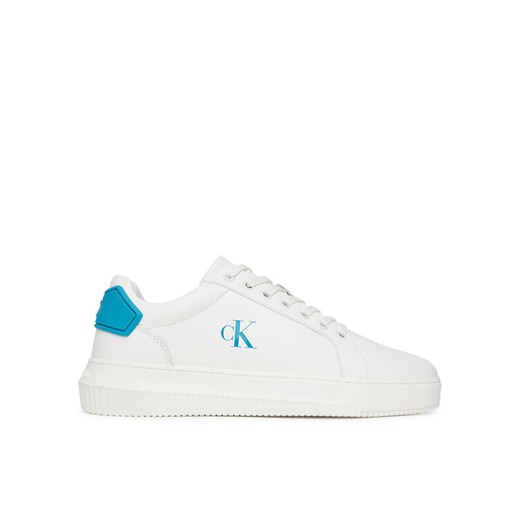 Sneakersy Calvin Klein Jeans Chunky Cupsole Ru Patch Lth YM0YM01296 Biały ze sklepu eobuwie.pl w kategorii Buty sportowe męskie - zdjęcie 184221850