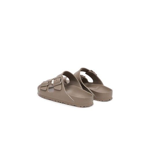 Klapki damskie BIRKENSTOCK bez zapięcia brązowe casual 