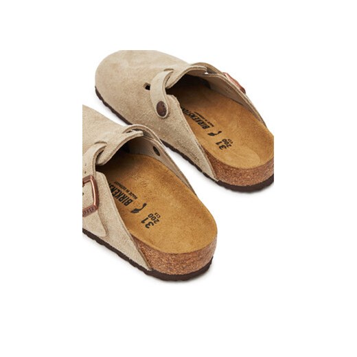 BIRKENSTOCK klapki dziecięce beżowe 