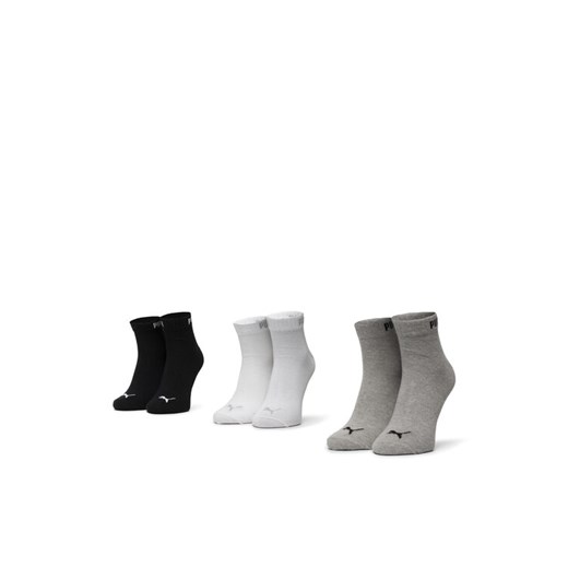 Puma Zestaw 3 par niskich skarpet męskich 90793505 r. 43/46 Szary Puma 43_46 MODIVO