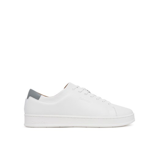 Calvin Klein Sneakersy Pure Low Laceup Cupsole Hf Lth HM0HM01859 Biały ze sklepu MODIVO w kategorii Buty sportowe męskie - zdjęcie 184222642