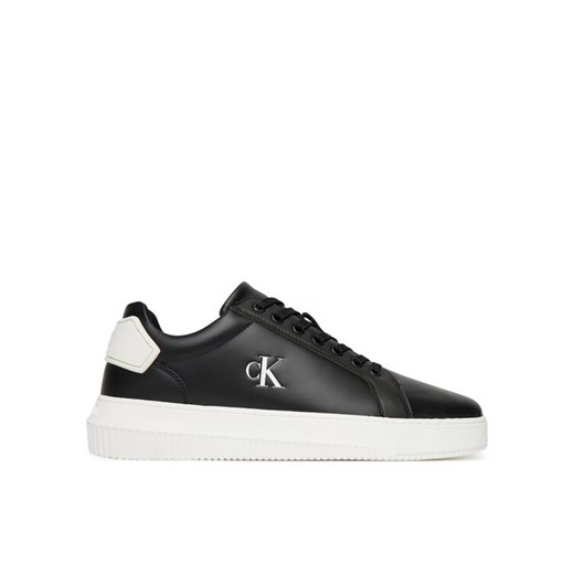 Calvin Klein Jeans Sneakersy Chunky Cupsole Ru Patch Lth YM0YM01296 Czarny ze sklepu MODIVO w kategorii Buty sportowe męskie - zdjęcie 184222650