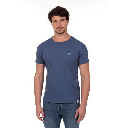 The Time of Bocha Koszulka w kolorze niebieskim ze sklepu Limango Polska w kategorii T-shirty męskie - zdjęcie 184226992