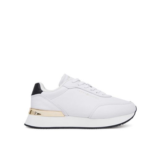 Sneakersy Tommy Hilfiger Chic Fashion Runner FW0FW08695 Biały ze sklepu eobuwie.pl w kategorii Buty sportowe damskie - zdjęcie 184227180
