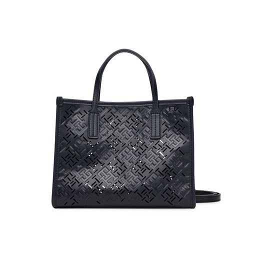 Tommy Hilfiger Torebka Th City Mini AW0AW17500 Granatowy ze sklepu MODIVO w kategorii Torebki damskie - zdjęcie 184227860