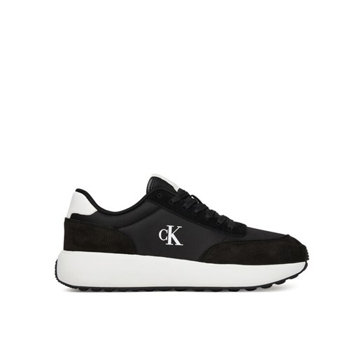Calvin Klein Jeans Sneakersy Athleisure Runner Laceup Ny-Su YM0YM01370 Czarny ze sklepu MODIVO w kategorii Buty sportowe męskie - zdjęcie 184227944