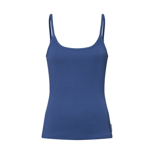 Marc O'Polo Denim Top damski Kobiety Bawełna niebieski jednolity ze sklepu vangraaf w kategorii Bluzki damskie - zdjęcie 184228794