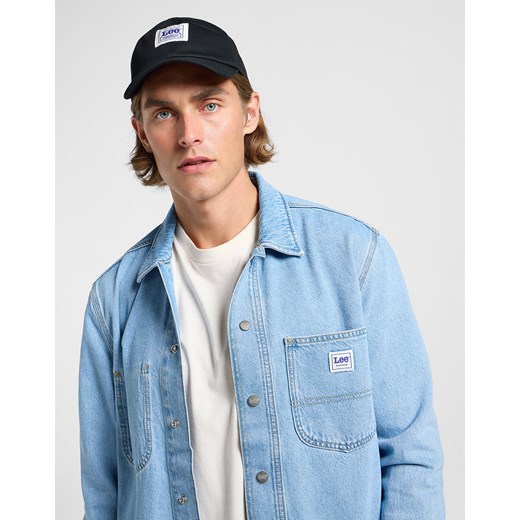 LEE MĘSKA CZAPKA Z DASZKIEM WORKWEAR CAP BLACK 112364302 ze sklepu YouNeedit.pl w kategorii Czapki z daszkiem męskie - zdjęcie 184229010
