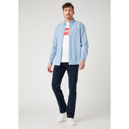 MĘSKIE SPODNIE JEANSOWE WRANGLER GREENSBORO IRON BLUE W15QLT35X 112141197 ze sklepu YouNeedit.pl w kategorii Jeansy męskie - zdjęcie 184229141