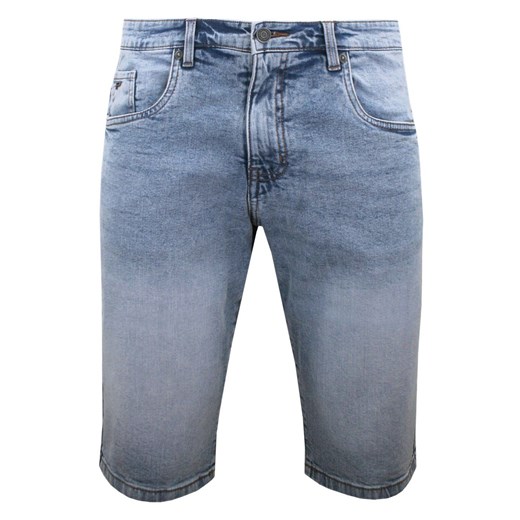 Jeansowe Męskie Szorty (Krótkie Spodenki) - Pako Jeans - Błękitne SPPJNSszortySAMOTbl ze sklepu JegoSzafa.pl w kategorii Spodenki męskie - zdjęcie 184229970