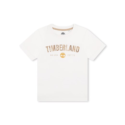 Timberland Koszulka w kolorze kremowym ze sklepu Limango Polska w kategorii T-shirty chłopięce - zdjęcie 184230632