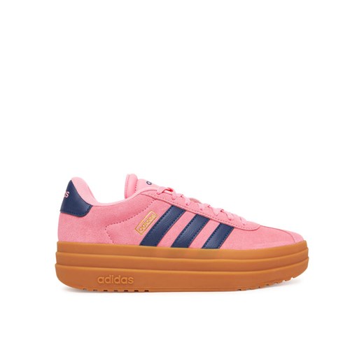 Sneakersy adidas VL Court Bold Shoes JI1789 Różowy ze sklepu eobuwie.pl w kategorii Buty sportowe damskie - zdjęcie 184231260