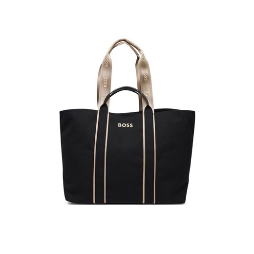 Torebka BOSS Palmah 50546461 Czarny ze sklepu eobuwie.pl w kategorii Torby Shopper bag - zdjęcie 184231263