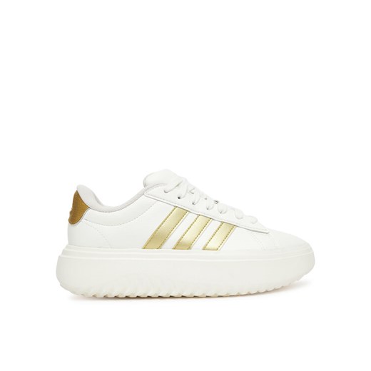 Sneakersy adidas Grand Court Platform JR0699 Biały ze sklepu eobuwie.pl w kategorii Buty sportowe damskie - zdjęcie 184231311