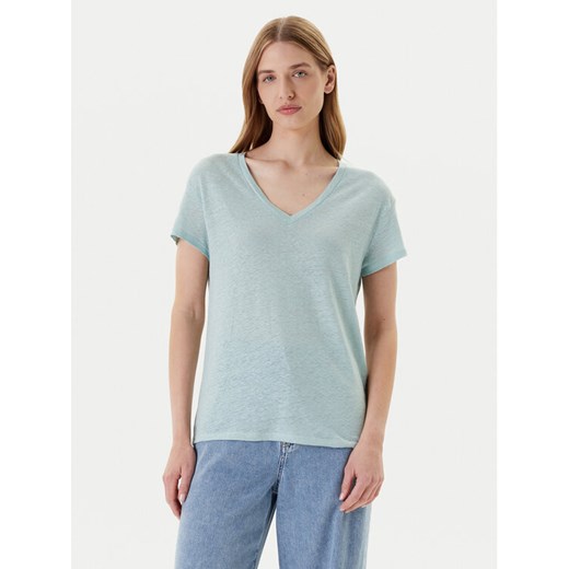 United Colors Of Benetton T-Shirt 37UJD401Q Zielony Regular Fit ze sklepu MODIVO w kategorii Bluzki damskie - zdjęcie 184231842