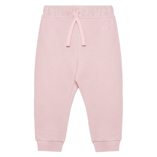 United Colors Of Benetton Spodnie dresowe 3J70GF01N Różowy Regular Fit ze sklepu MODIVO w kategorii Spodnie dziewczęce - zdjęcie 184231850