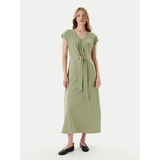 United Colors Of Benetton Sukienka letnia 3FJHDV01T Zielony Regular Fit ze sklepu MODIVO w kategorii Sukienki - zdjęcie 184231881