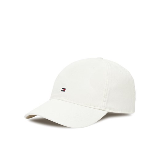 Tommy Hilfiger Czapka z daszkiem Flag Soft 6 Panel AM0AM13426 Biały ze sklepu MODIVO w kategorii Czapki z daszkiem męskie - zdjęcie 184231922
