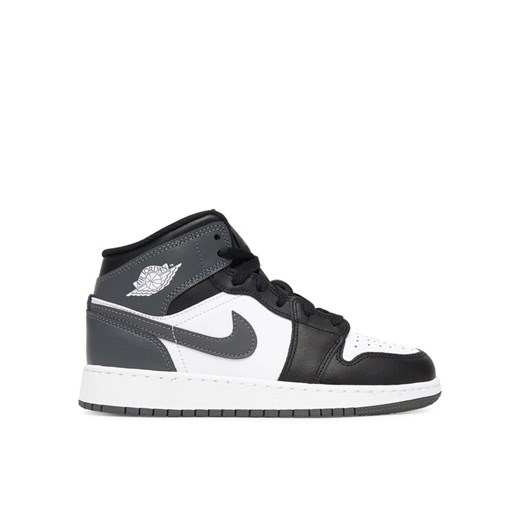 Sneakersy Nike Air Jordan 1 Mid (GS) DQ8423 001 Szary ze sklepu eobuwie.pl w kategorii Buty sportowe dziecięce - zdjęcie 184233170