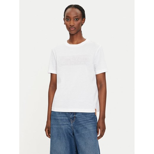 Max Mara Leisure T-Shirt Tahiti 2426946038650 Biały Regular Fit S MODIVO