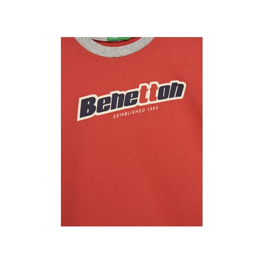 United Colors Of Benetton Bluza 3J68C10N2 Czerwony Regular Fit United Colors Of Benetton 160 MODIVO