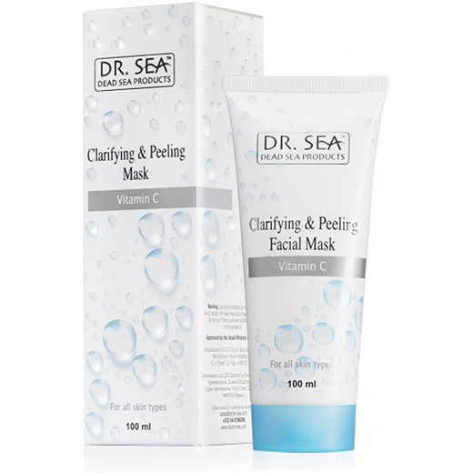 DR. SEA Maska do twarzy &quot;Clarifiying &amp; Peeling - Vitamin C&quot; - 100 ml ze sklepu Limango Polska w kategorii Maski do twarzy - zdjęcie 184234623