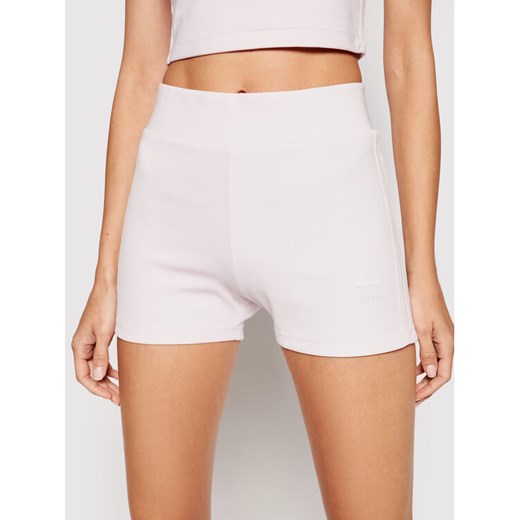 adidas Szorty tenisowe Tennis Luxe Booty H56463 Różowy Slim Fit ze sklepu MODIVO w kategorii Szorty - zdjęcie 184235100