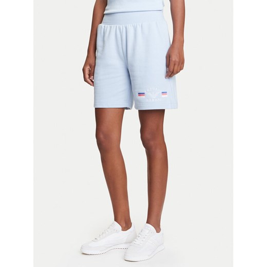 Emporio Armani Underwear Szorty sportowe EW000496 AF10882 U9273 Błękitny Loose Fit ze sklepu MODIVO w kategorii Szorty - zdjęcie 184235160