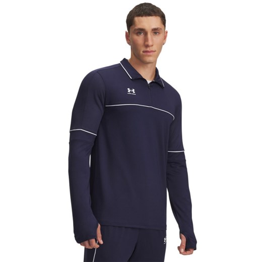 Męski long sleeve Under Armour UA M Challenger Training QZ 6004043 - granatowy ze sklepu Sportstylestory.com w kategorii T-shirty męskie - zdjęcie 184237012