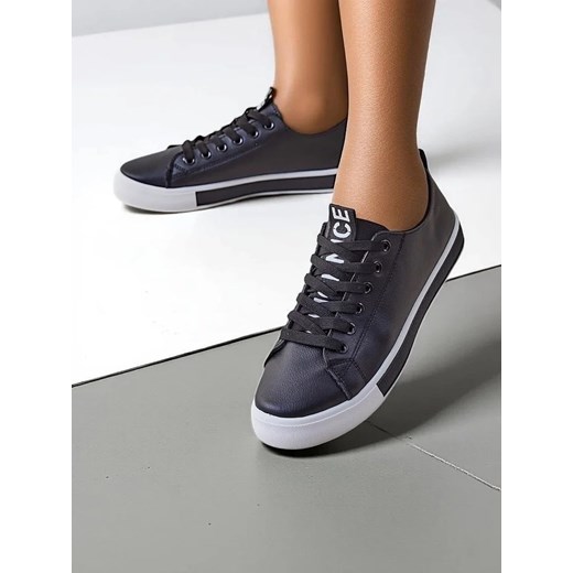 Royalfashion Damskie eko skórzane trampki Eccola ze sklepu royalfashion.pl w kategorii Trampki damskie - zdjęcie 184237730