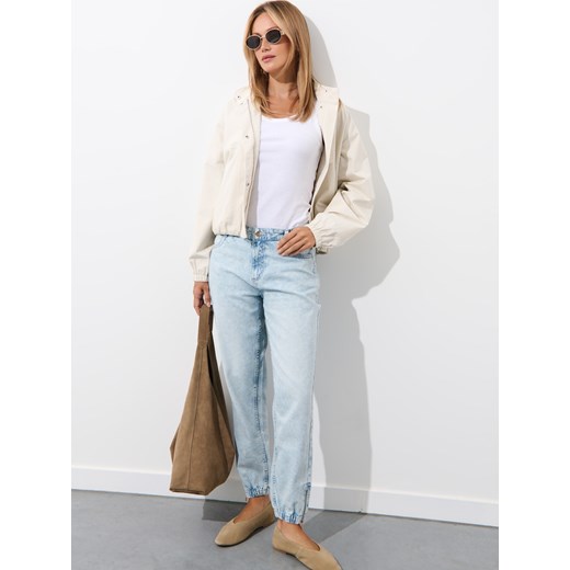 Mohito - Jeansy jogger - niebieski ze sklepu Mohito w kategorii Jeansy damskie - zdjęcie 184239673