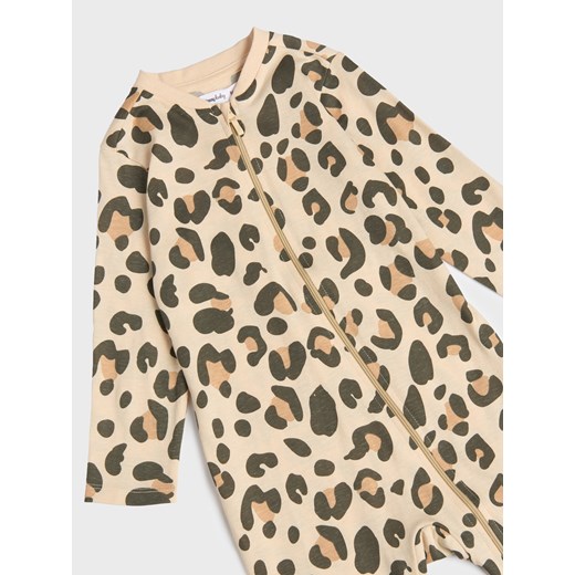 Beżowa odzież dla niemowląt Sinsay wiosenna